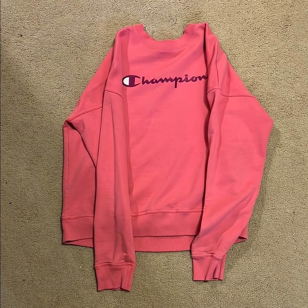 Champion Pink Crew Neck Sweater